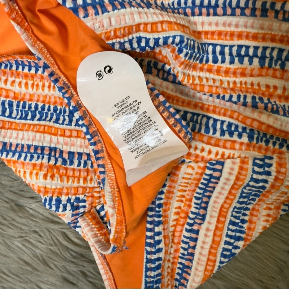 Lemlem x H&M One Piece Striped Women’s Bathing Suit Sz XL - Picture 8 of 12
